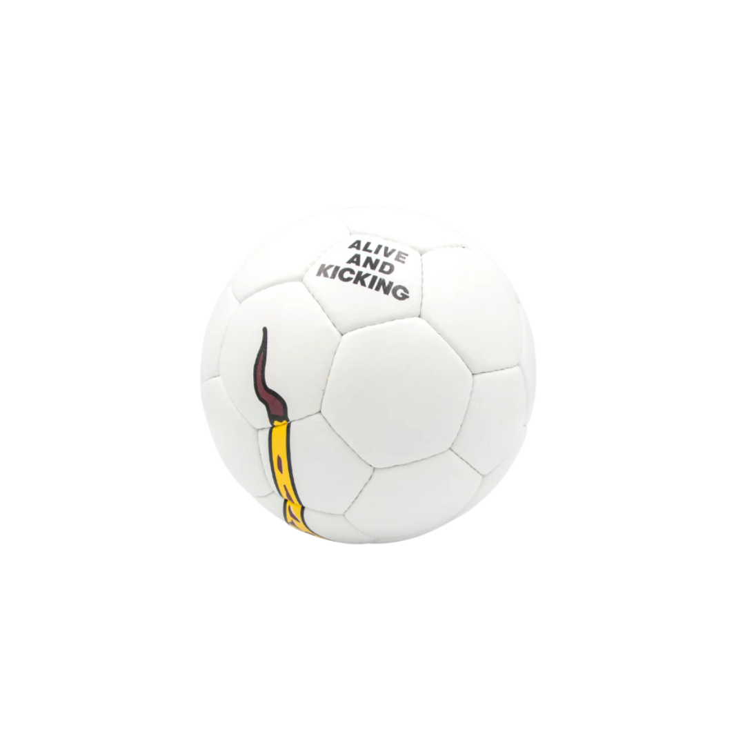 Ball mit Giraffenmotiv Hinteransicht