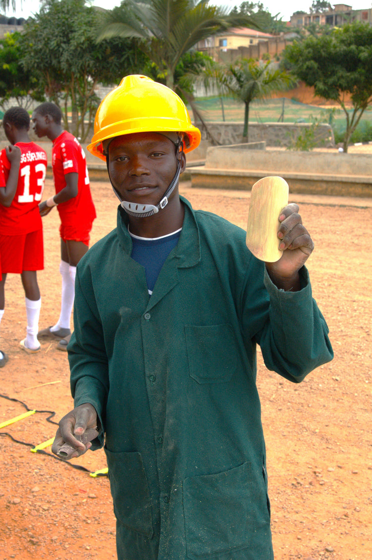 Self-made shin guard