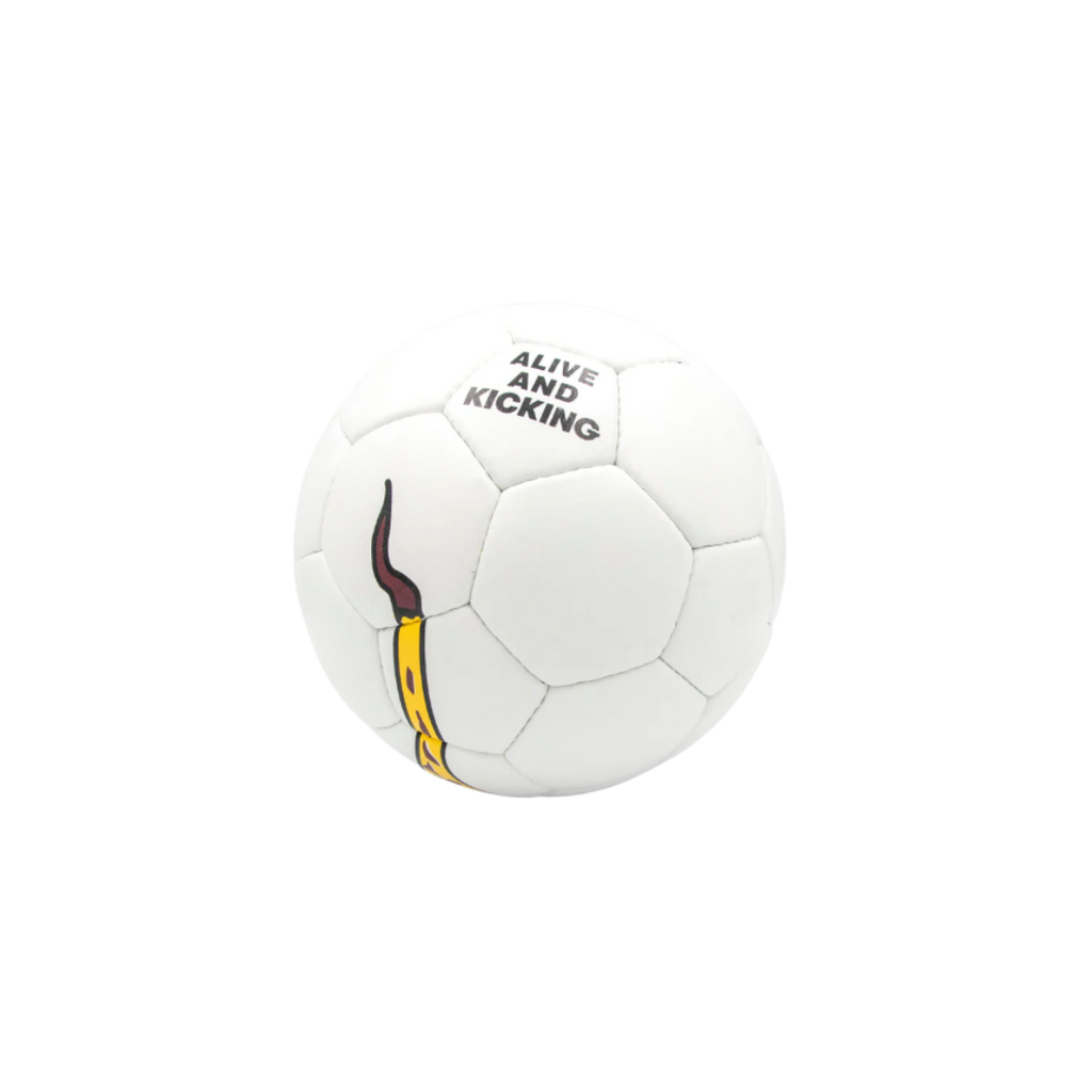 Ball mit Giraffenmotiv Hinteransicht